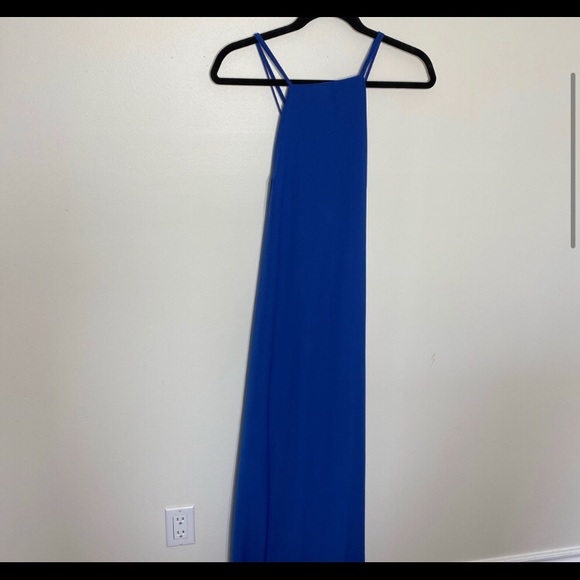 Flowy blue dress - Picture 2 of 4